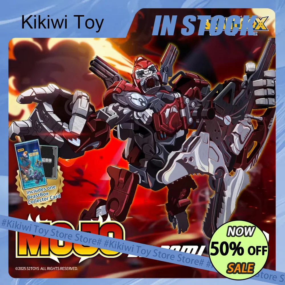 

52TOYS Beastbox BB-70MJ MOJO, экшн-фигурка Гориллы, трансформируемая игрушка, статуя из ПВХ, модель, коллекция, декор для комнаты, настольные игрушки, подарок для детей