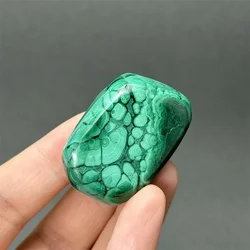 Natural Green Malachite Striped Mineral Raw Stone Free Form Reiki Meditation Treatment Beauty Energy Home Decor