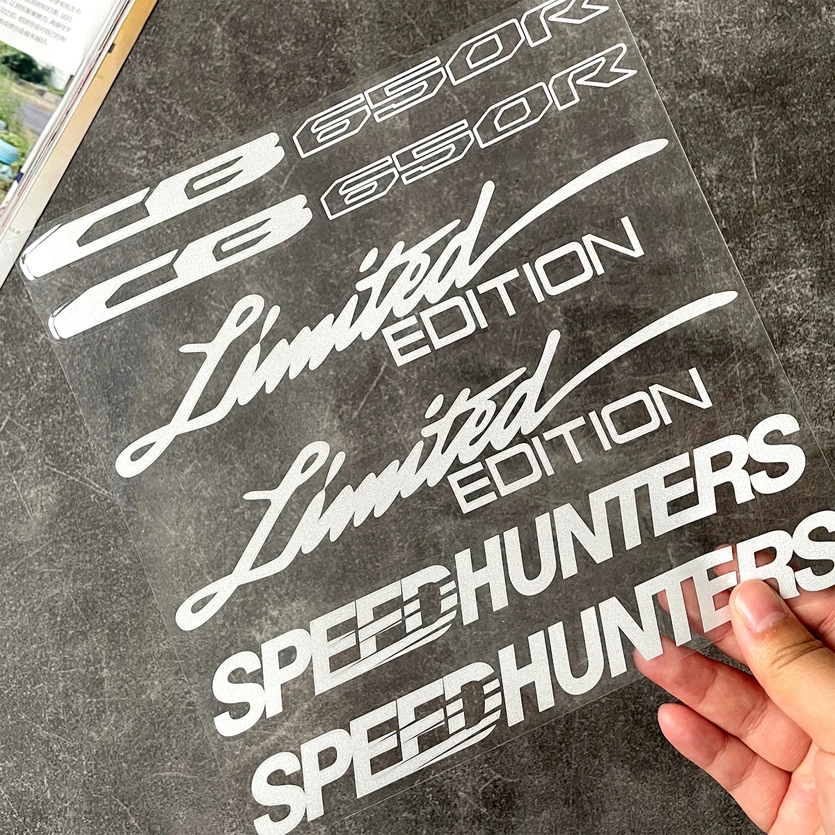 

For Honda CB650R cb650r Fairing Fender Windshield Moto Helmet Visor Body Reflective Motorcycle Stickers Motor Accessories Decal
