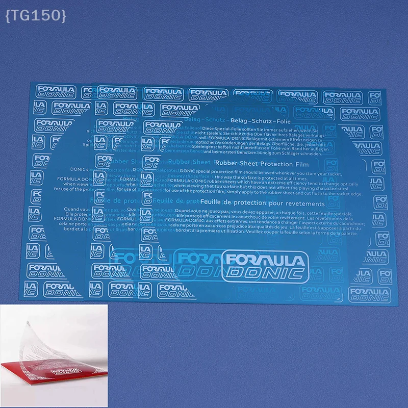 

Ping Pong Rubber Maintenance Film, Self-Adhesive Protector For Table Tennis Paddle