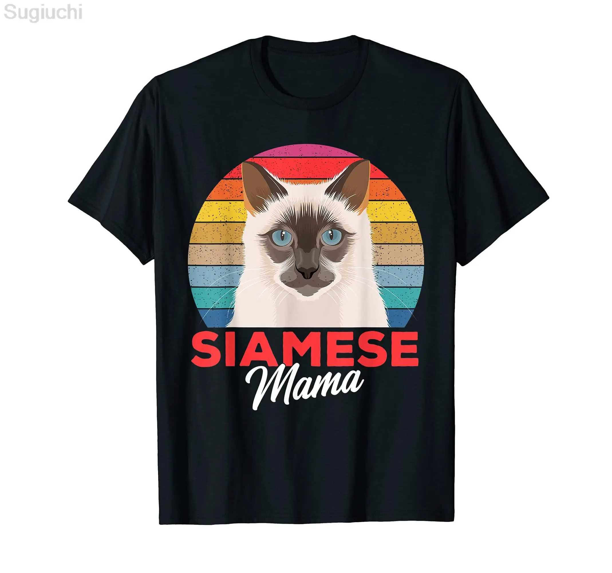 Siamese Cat Lover T-Shirt 100% Cotton Men Women Unisex Hip Hop T Shirts For Gift Size XS-5XL