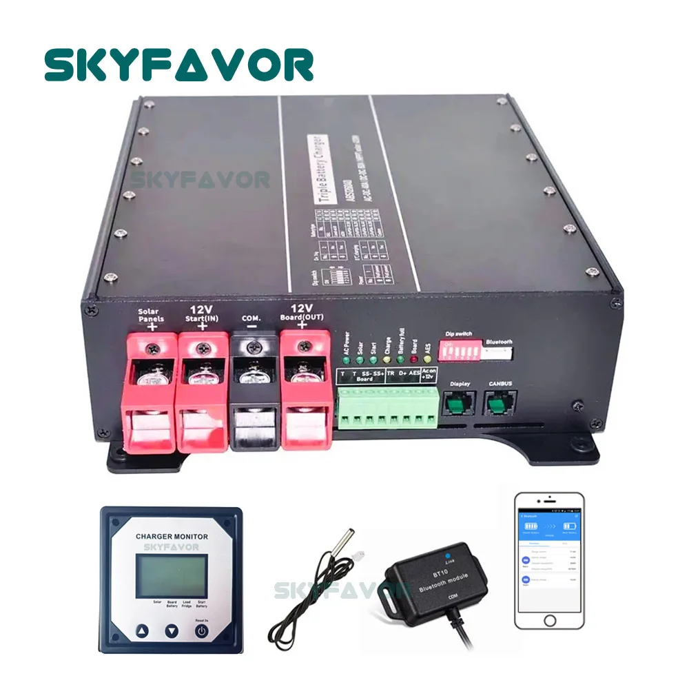 Новый продукт Зарядное устройство для аккумуляторов 12 В постоянного тока 12 В 30 А переменного тока постоянного тока 12 В 20 А Mppt Solar 20 А Автоматическое зарядное устройство для аккумуляторов на плате RV