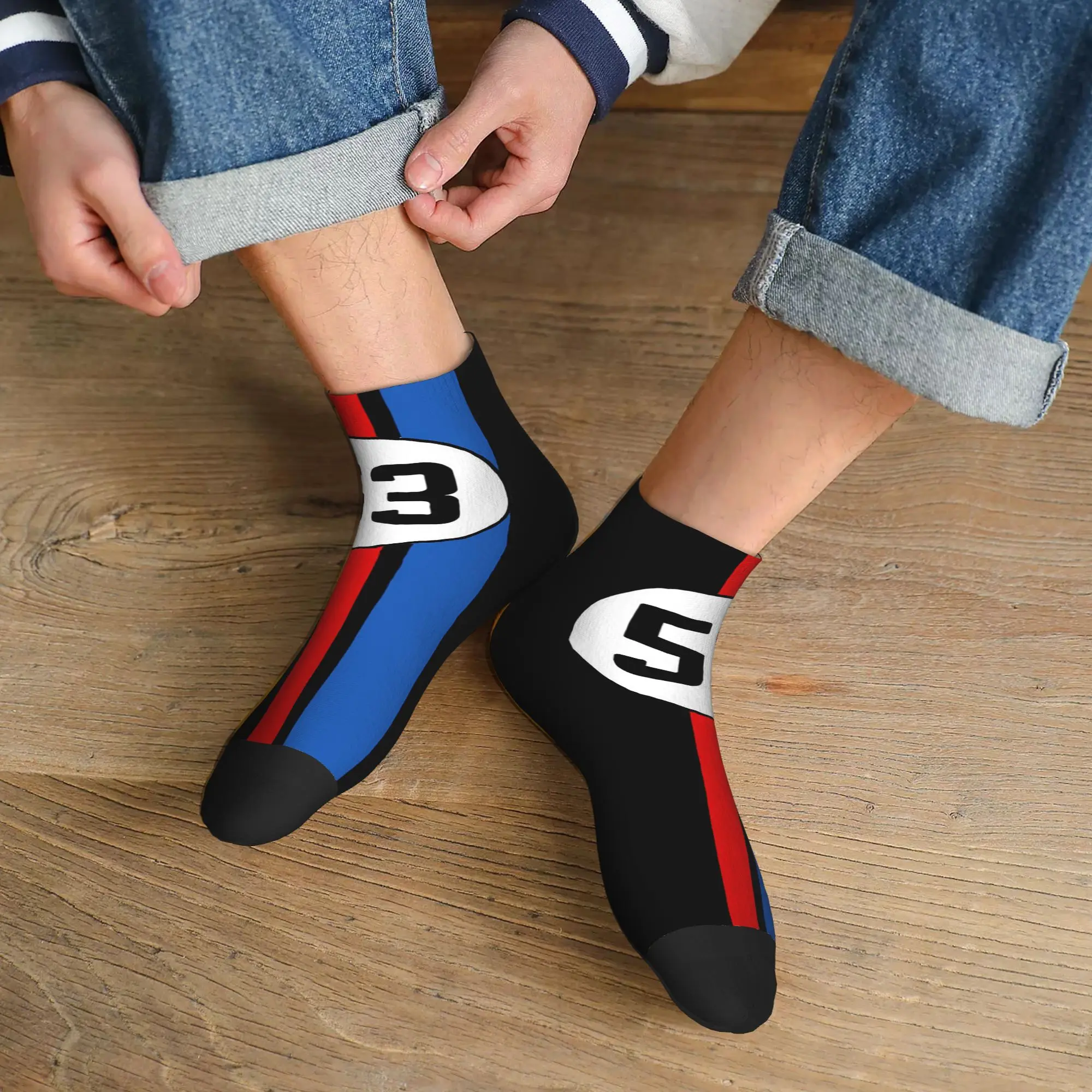 

All Seasons Herbie Number 53 Socks Harajuku High Quality Crew Socks Casual Stockings for Men Women Christmas Gifts