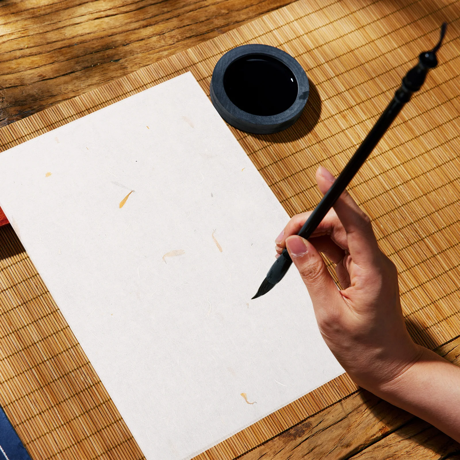 

20pcs Xuan Paper Chinese Calligraphy Rice Paper For Painting Writing 19X29Cm Art Craft Stationery Decoupage Transfer Tattoo