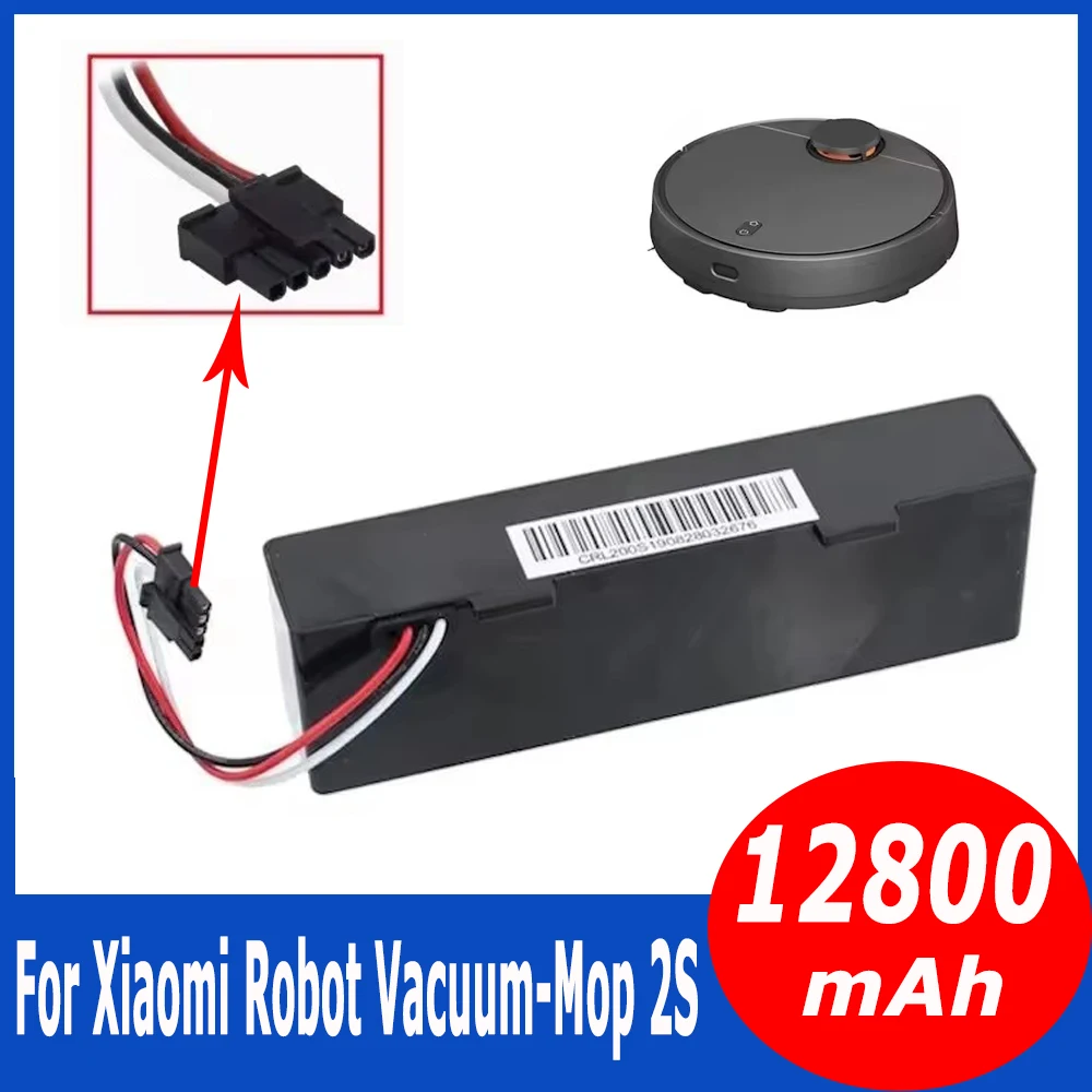 

14.8V 12.8Ah Xiaomi Robot Battery Suitable for XiaoMi STYTJ02YM for Haier JX37 Vacuum Cleaner Sweeping Robot Replacement Battery