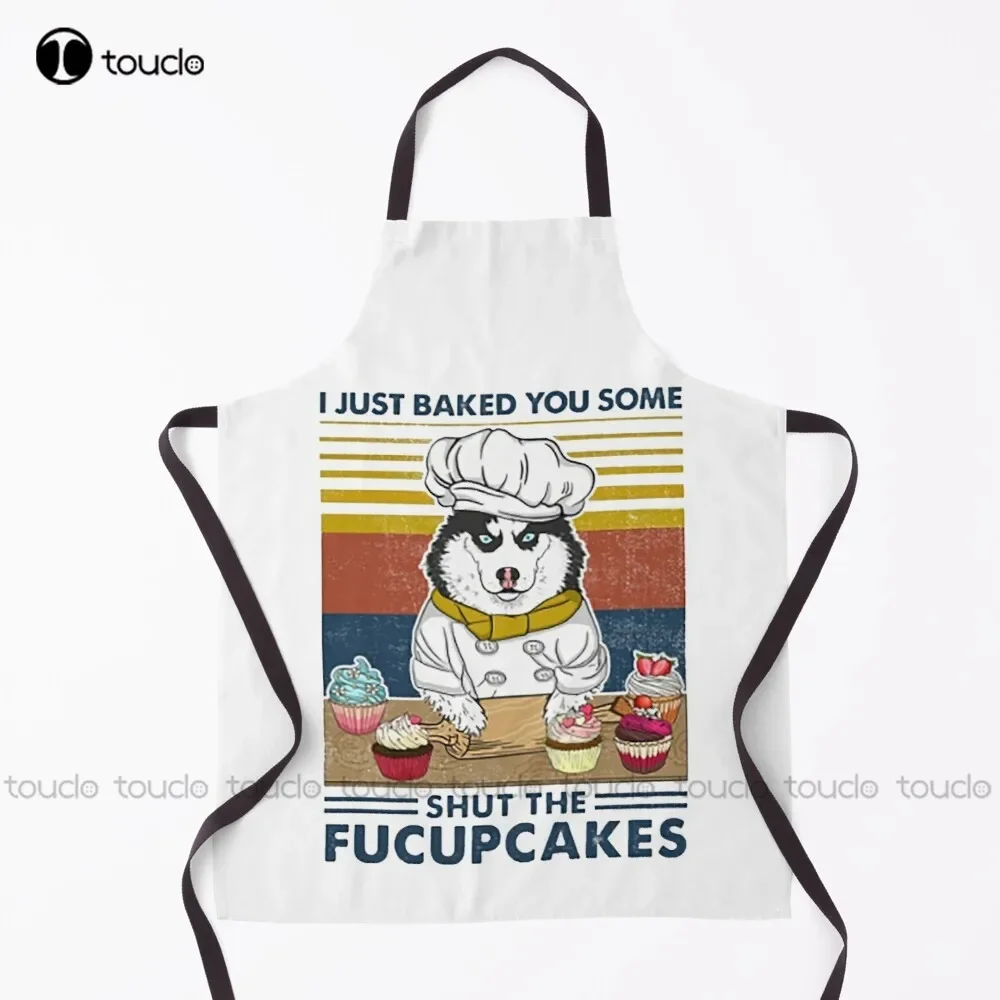 

Новый хаски, я просто запеченный, что вы немного выкройки, забавные подарки для собак, фартук для влюбленных, милые фартуки для женщин, унисекс