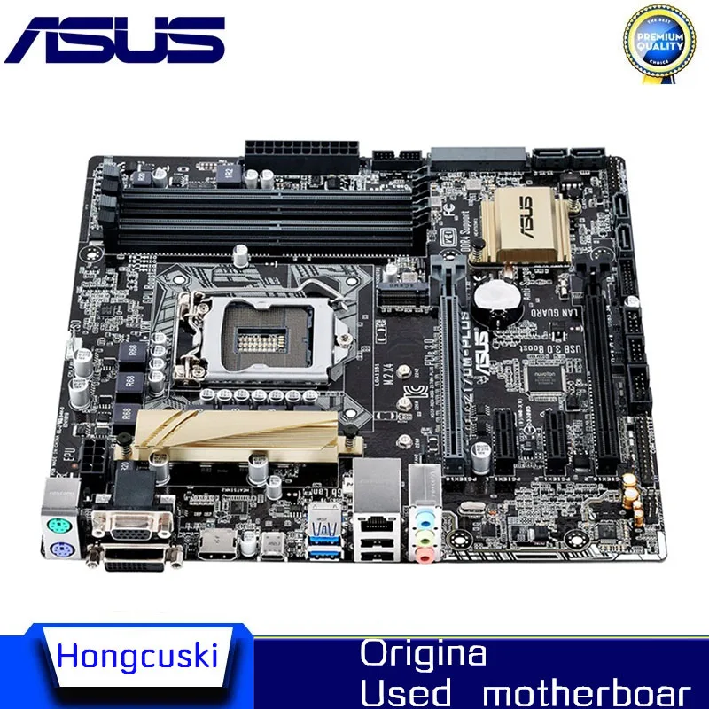 Used For ASUS Z170M-PLUS M-ATX LGA1151 original motherboard Socket LGA1151 DDR4 64G Z170 Desktop Motherboard