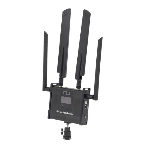UNISHEEN H264 H265 WIFI Transmitter Ip RTMPS Live Broadcast Wireless RTSP SRT 4G LTE HDMI SDI Video Encoder Live Stream