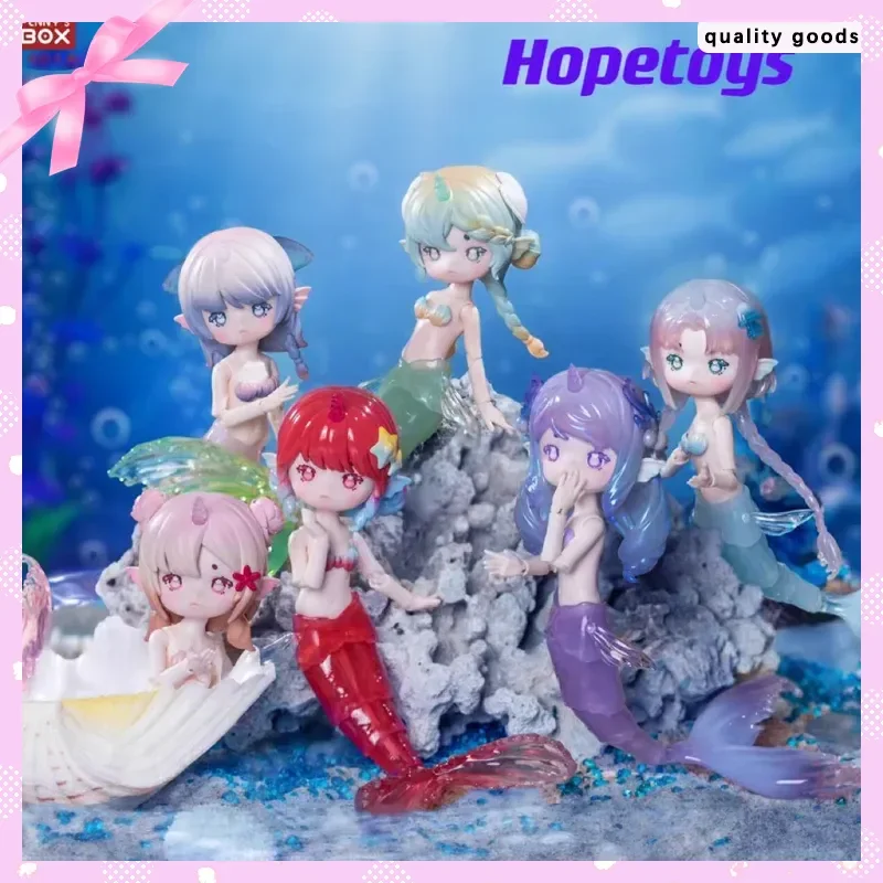 

Натуральная эвкалиптовая роспись, приливная секретная фантазия, биологическая русалка, подарок Bjd, слепая коробка, украшения ручной работы, праздничные подарки