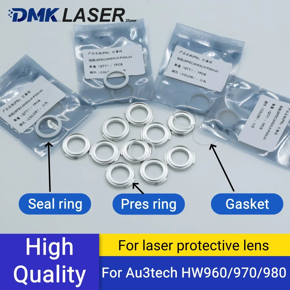 Au3tech Original laser Compress Ring Gasket Seal ring o-ring for hand held laser head HW960/970/980