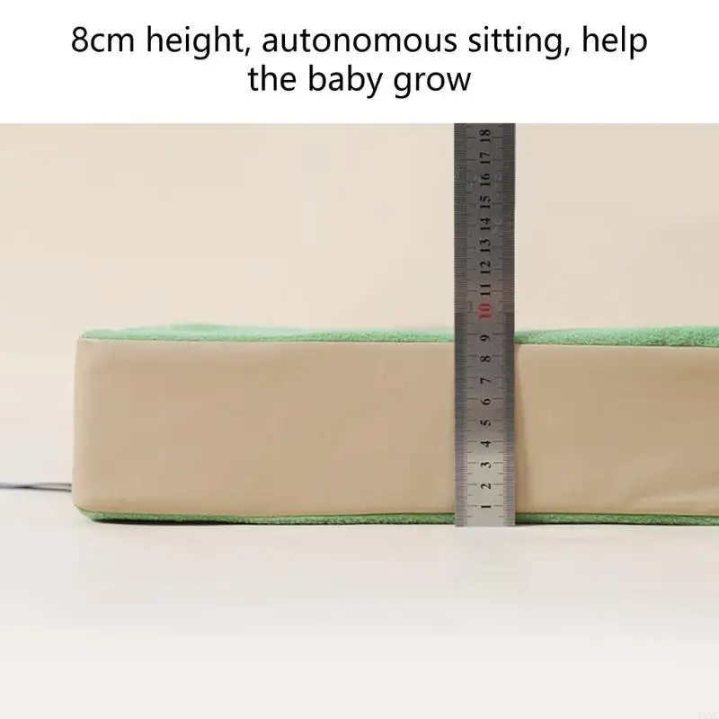 وسادة داعمة للأطفال الصغار مناسبة للسفر من A5YC، كراسي طعام للأطفال، وسادة لتعزيز الارتفاع لتناول الطعام مع حزام آمن قابل #3
