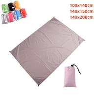 140x200cm Pocket Picnic Waterproof Beach Mat Sand Free Blanket Camping Outdoor Picknick Tent Folding Cover Bedding 3 Sizes