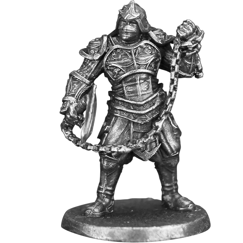 Metalen Miniatuur Ornament Accessoires De Shofu Samurai Ninja Actiefiguren Oude Soldaten Model Speelgoed Bordspel Stukken Geschenken