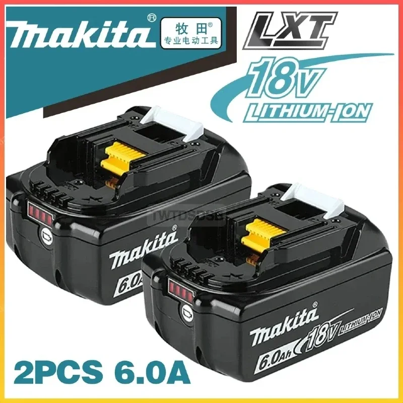 

Original Makita li-ion Battery BL1860 BL1830 BL1850 BL1840 BL1815 for Makita 18V drill Replacement Lithium battery & charger