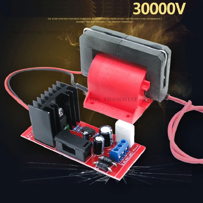 

High-Power New 30000V / 20000V High-Voltage Package Drive Board Inverter Electrostatic Generator Fast Flash Charging Bag