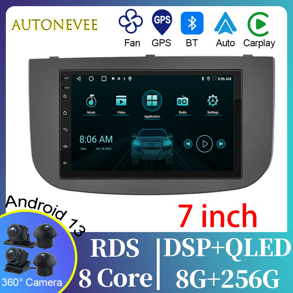 WIFI For Mitsubishi Colt Z30 Z30G Z3B Z3V 2007 - 2012 Car Radio Multimedia Video Player Navigation GPS Android Auto No 2din DVD