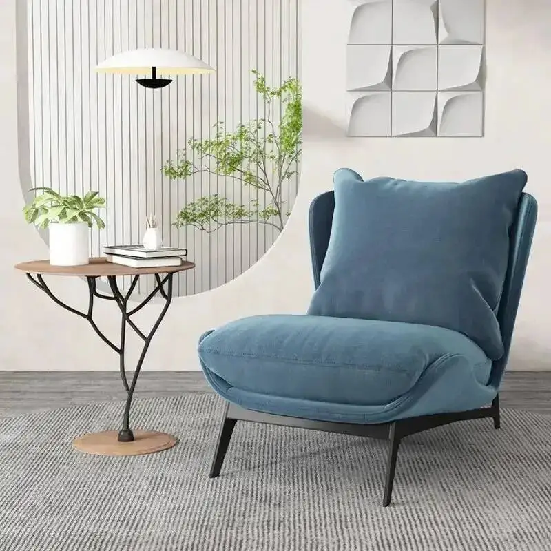 Akzentstühle Wohnzimmer Lounge Room Gaming Mobiler Bodenstuhl Lazy Designer Bequeme Ästhetik Cadeira De Escritorio Nordische Möbel