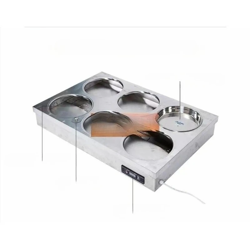 for Four or Six Pots Cheese Machine Forming Milk Flake Making