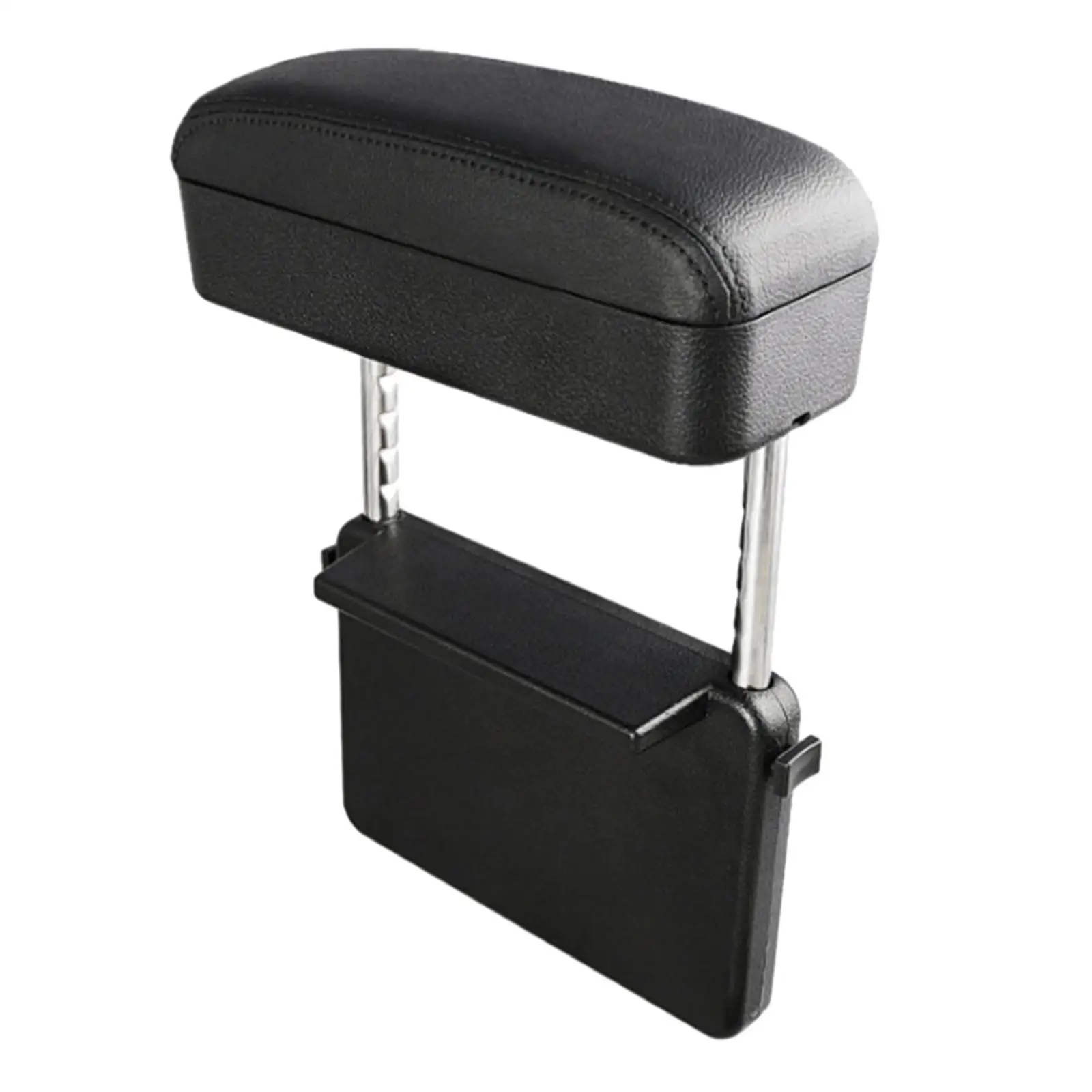 Universal Car Center Console Flocking Organizer Container Leather Storage Box for Keeping Wallet Keys Cards Tidy