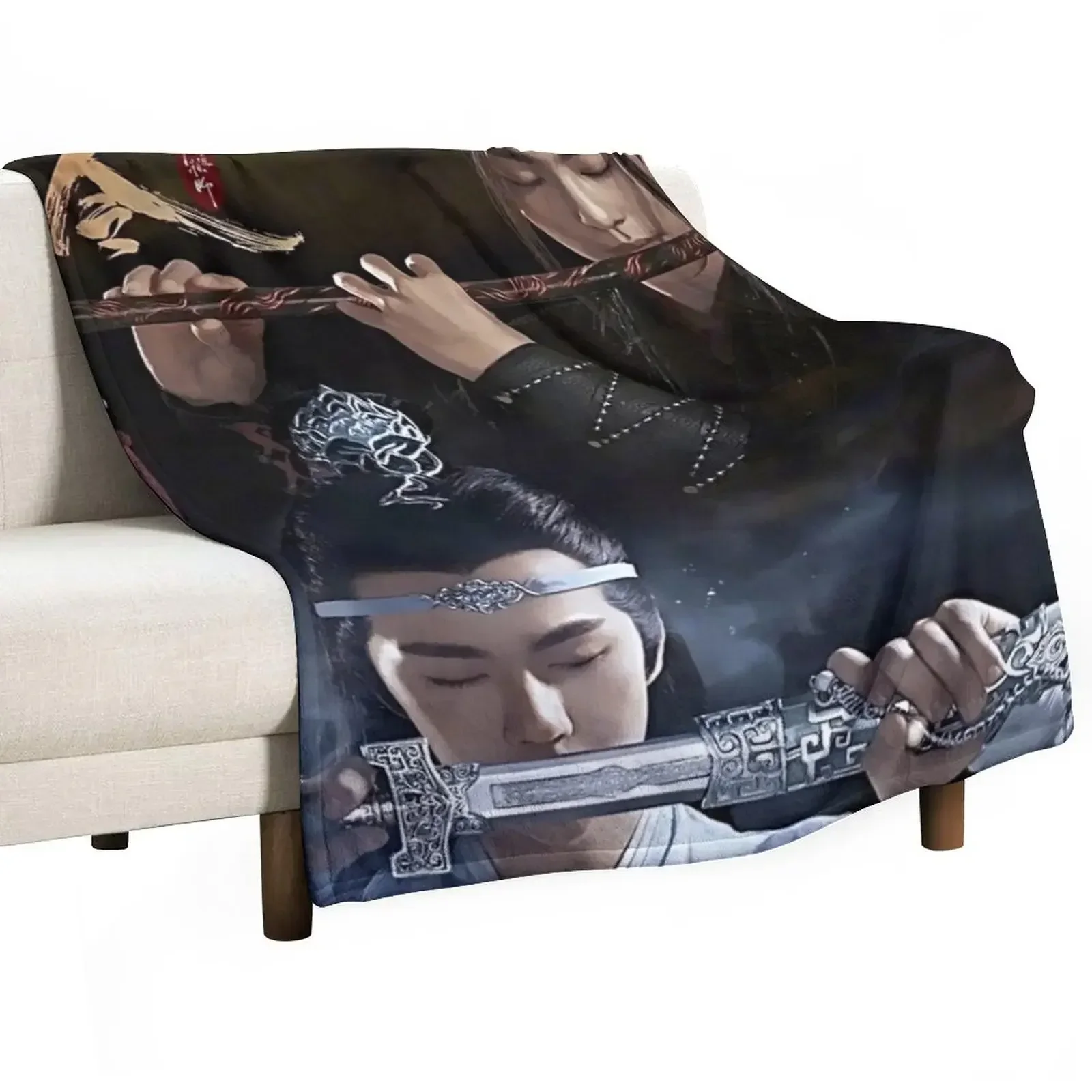 Grandmaster of Demonic Cultivation Throw Blanket Cute Flannels Blankets