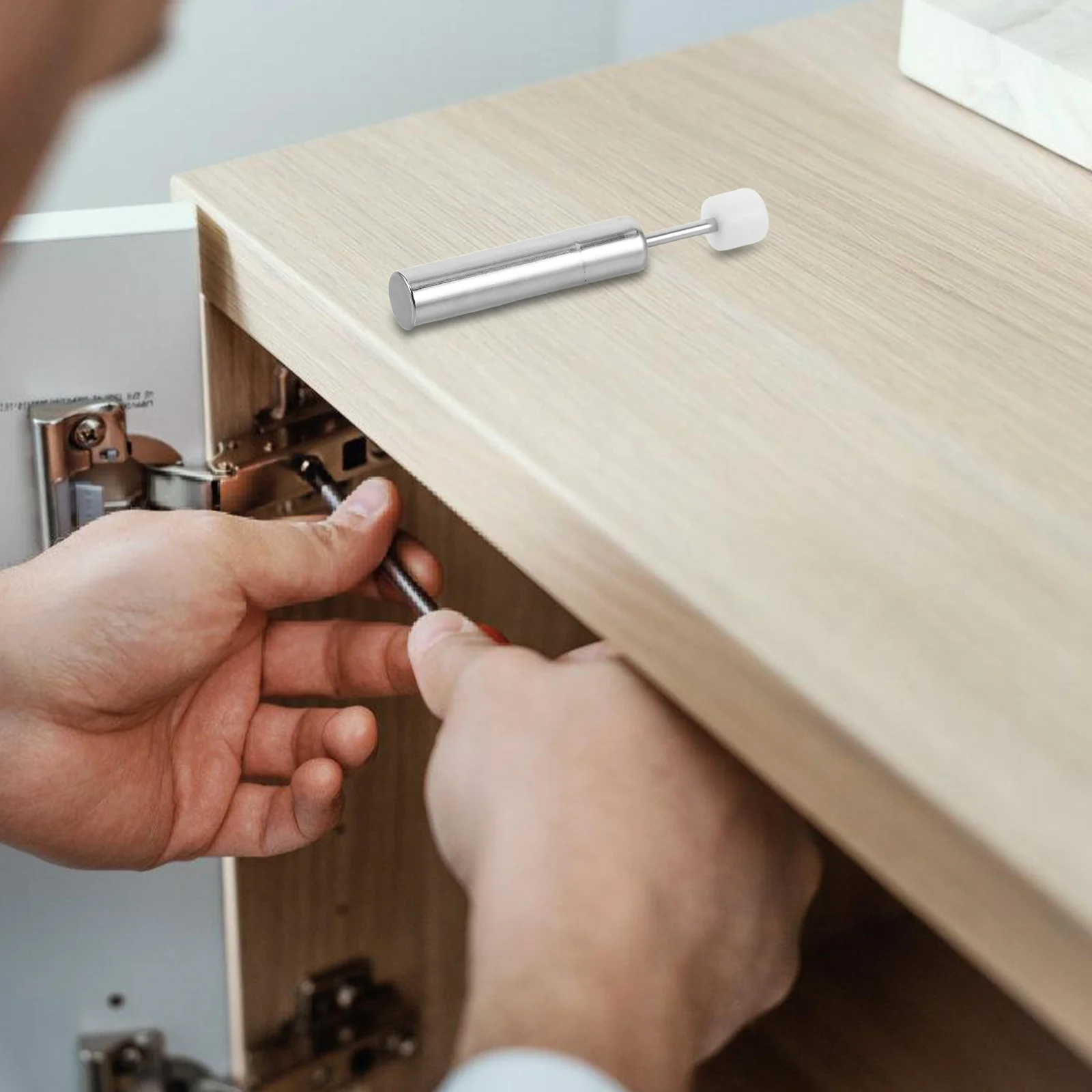 5 قطعة باب الخزانة المثبط التخميد الهيدروليكي آلية الإغلاق الصامتة درج عازلة سهلة التركيب باب هادئ أقرب