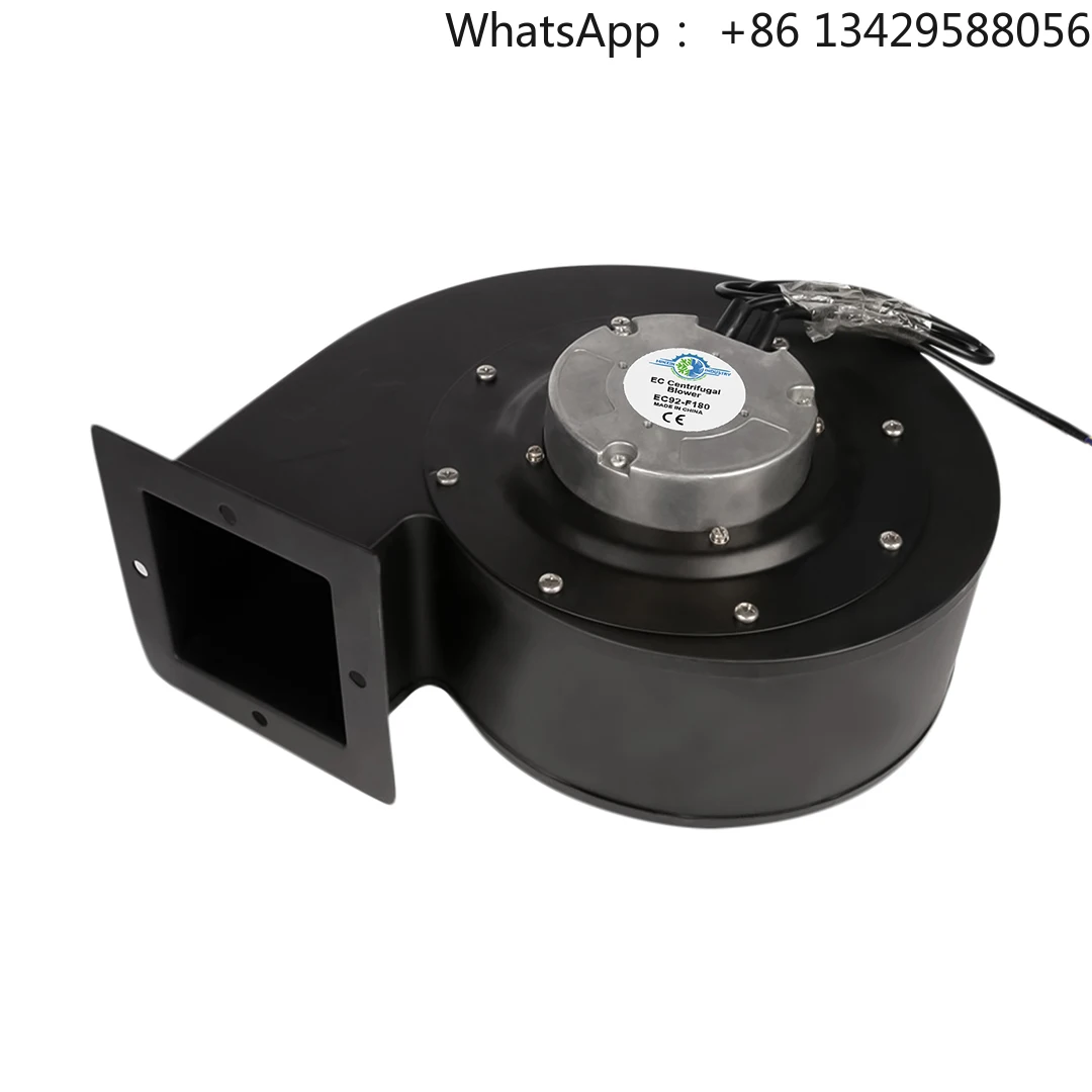180mm Intrinsically Safe Motors EC Forward Curved Centrifugal Fan Blower Wheel AC 10v/220v