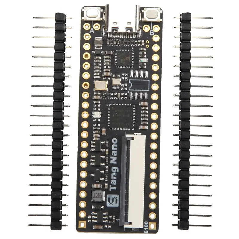 Delicate Texture-1Pcs Tang Nano Minimalist FPGA Development Board Tang Nano 1K Development Board Straight Insert Breadboard Acce