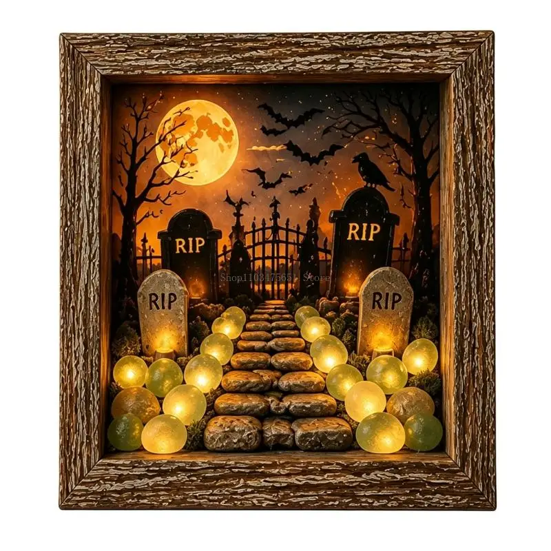 Case Light Box Piece with Gentle Lighting for Indoor Party Styling