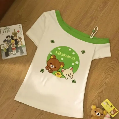Женская футболка Rilakkuma полиэстер