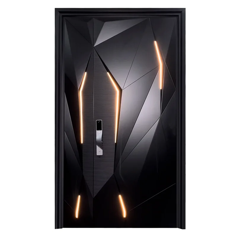 

Home-entry anti-theft villa Home-entry mother door Rural self-built house Lamborghini cast aluminum