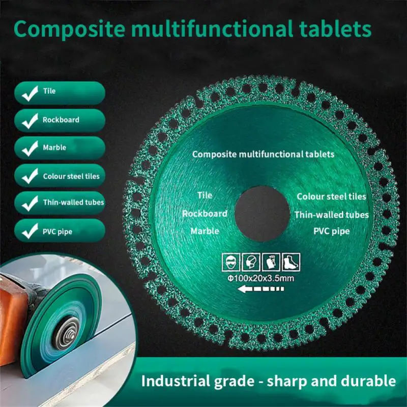 

Composite Multifunctional Cutting Saw Blade Tiles Ceramic Blade Angle Grinder Composite Multi-function Cutting Disc