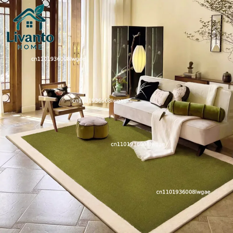 

French Style Living Room Decoration Carpet Fluffy Soft Lounge Floor Mat Large Area Rugs for Bedroom Thick Washable Cloakroom Rug