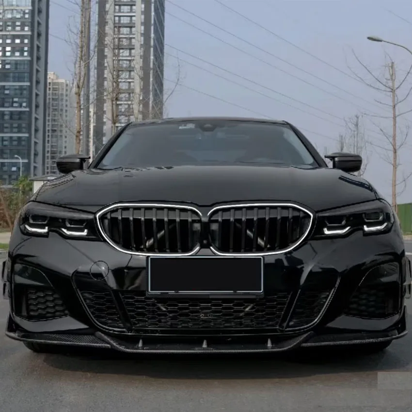 Led Licht Enkele Lijn Dubbele Lijn Voor Bmw G20 G21 G28 325 2019-2022 Auto Voorbumper Kap Nier grill Racing Roosters Raster Met