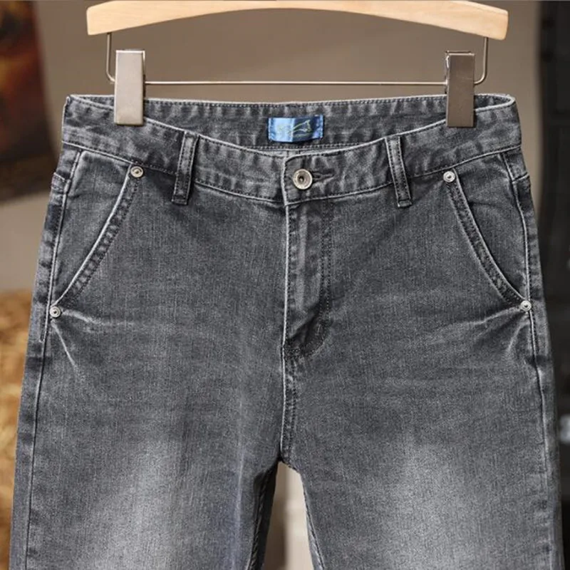Loose Men's Jeans Men  Denim Pants Leisure Men Cargo Jeans Mens Bottoms