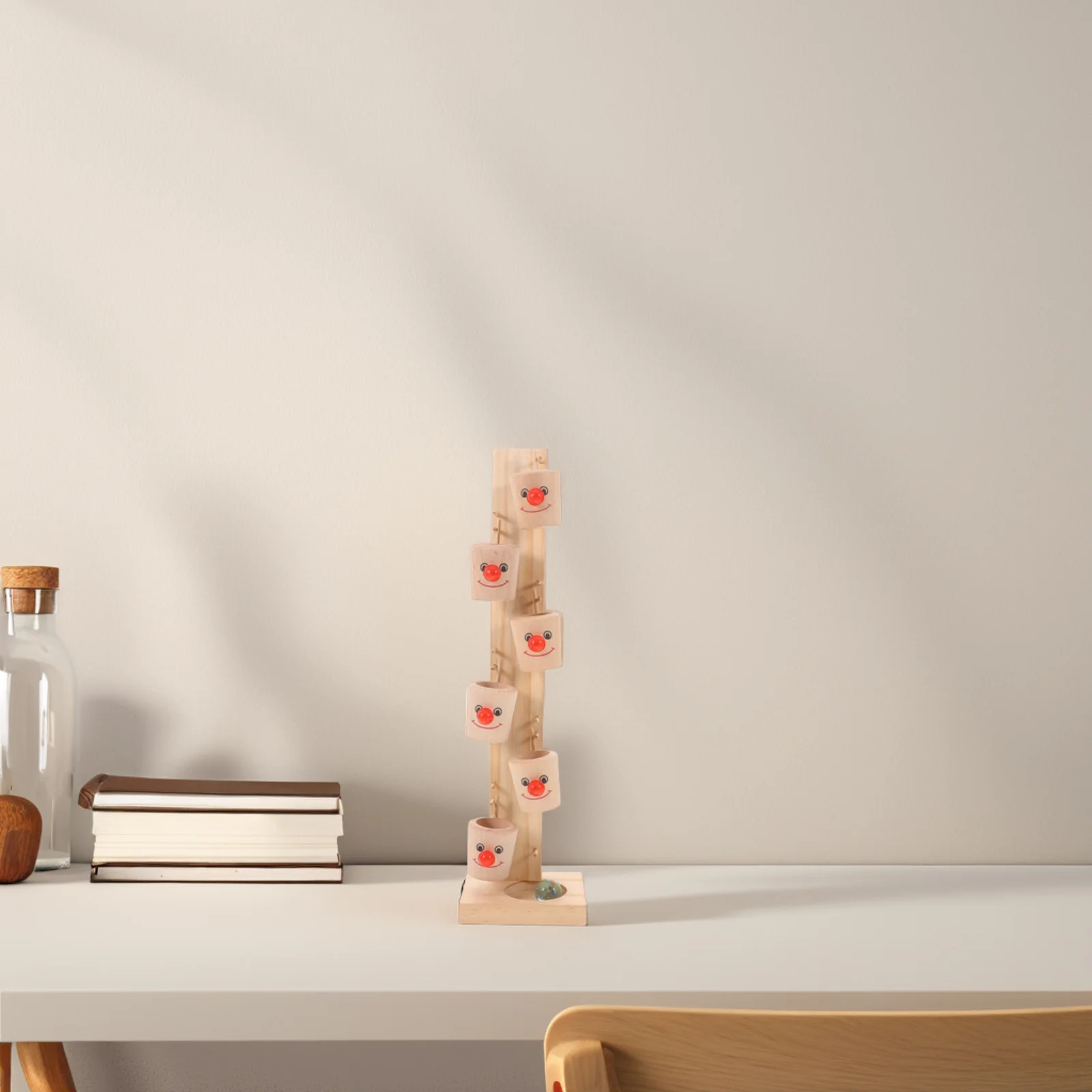 مجموعة واحدة من مسار تشغيل الكرة الخشبية، براعة رائعة، وظائف عملية، لعبة تنموية للأطفال الصغار #1