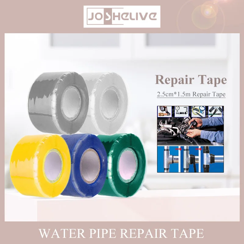 Super Strong Waterproof Tape Stop Leaks Seal Repair Tape Performance Self-fluxing Silicone Tape Adhesive Insulating Duct Tapes