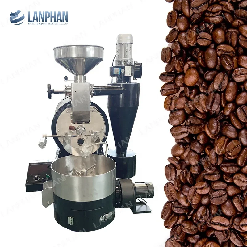 Commercial Household Hot Air Small Mini Coffee Roaster 1kg 2kg Roasting Coffee Machine Price Hot In Vietnam