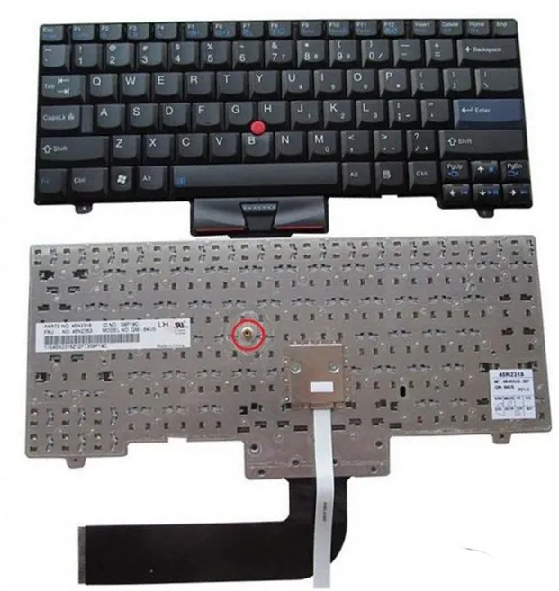 Keyboard 100% New For LENOVO ThinkPad L410 L510 SL410 SL510 L412 L512 L421 L521 L420 L520 SL410K SL510K  Laptop FRU 45N2353