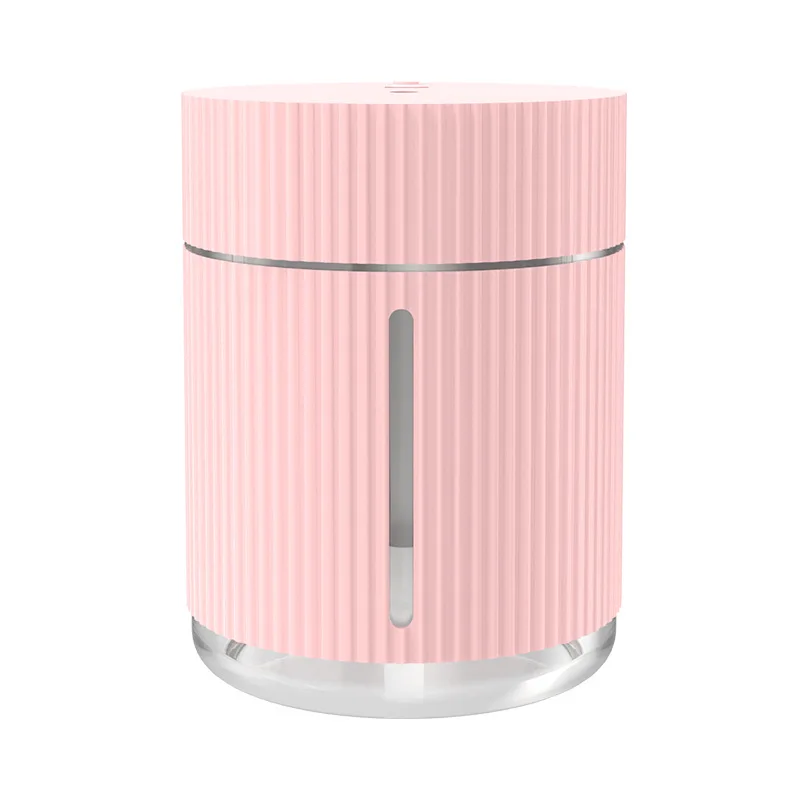 USB Rechargeable Home Portable Ultrasonic Humidifier with Air Diffuser & Color-Changing Lights 1200ml Capacity Humidity Control