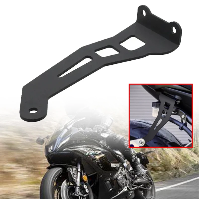 

For YAMAHA YZFR7 YZF-R7 YZF R7 2022 Motorcycle Accessories Exhaust Pipe Bracket Muffler Hanger Foot Pedal Reinforcement Bracket