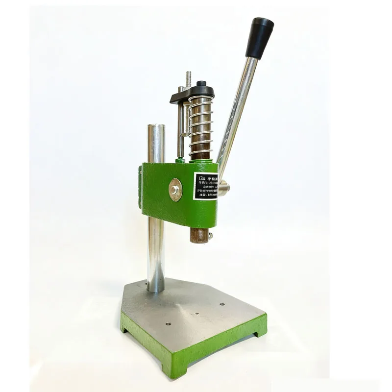 Manual Bench Press - Small Industrial Punching Machine for Stamping, Molding & Hole Making, Tabletop Use