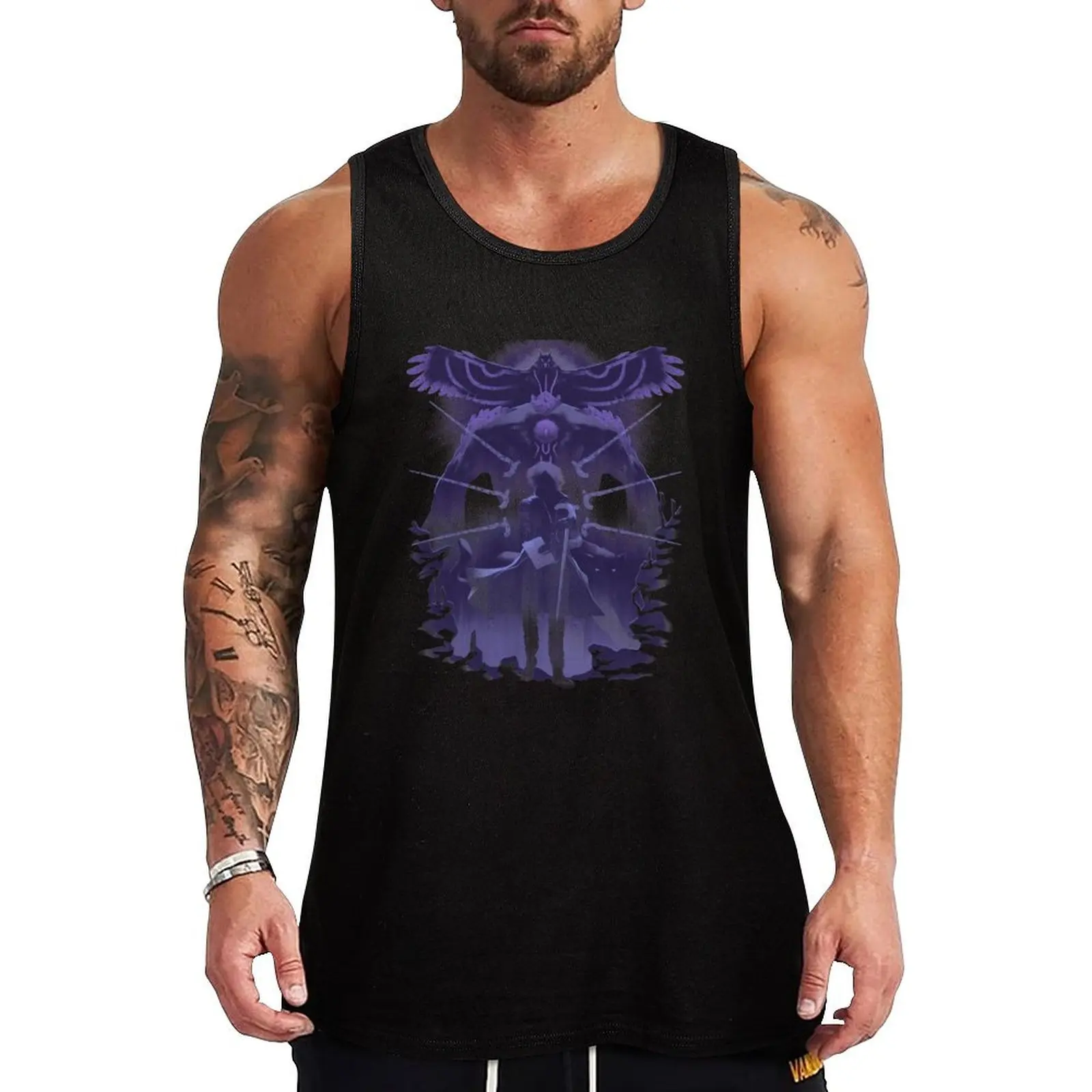 

Onyx Prince Tank Top Men's gym T-shirt man mens gym clothes muscle t-shirt