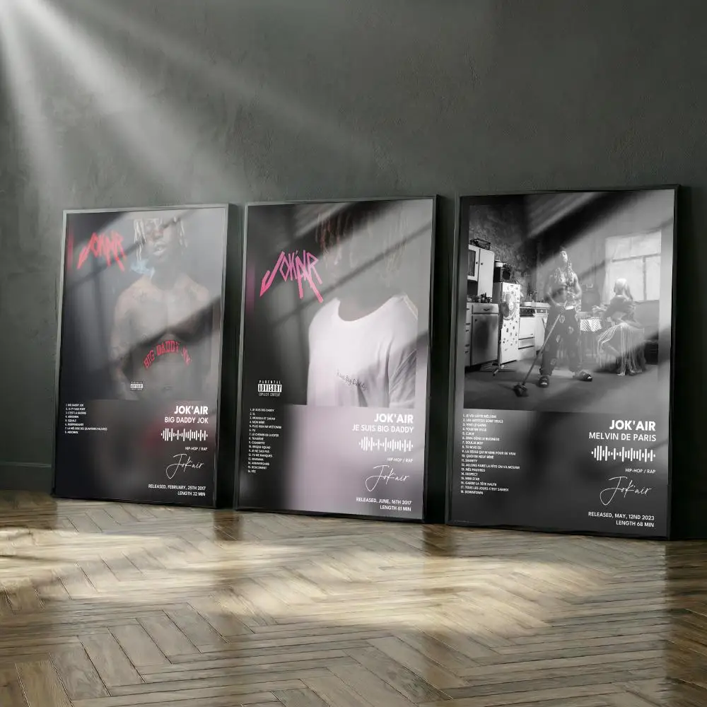 Jok Air Poster-Album-Set, modernes Cover-Wandkunst-Set für Zimmer, Leinwandgemälde, Kunstdruck, Heimwanddekoration, Bild, Geschenk