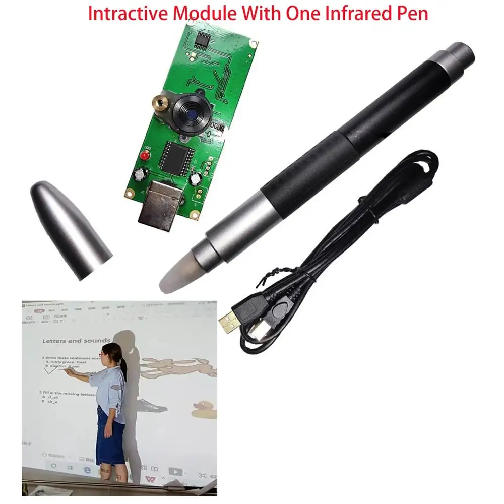 

Easy Installation Multi Pen Touch Digital Smart Modules Interactive Whiteboard Module IDM PCB for DIY Projector