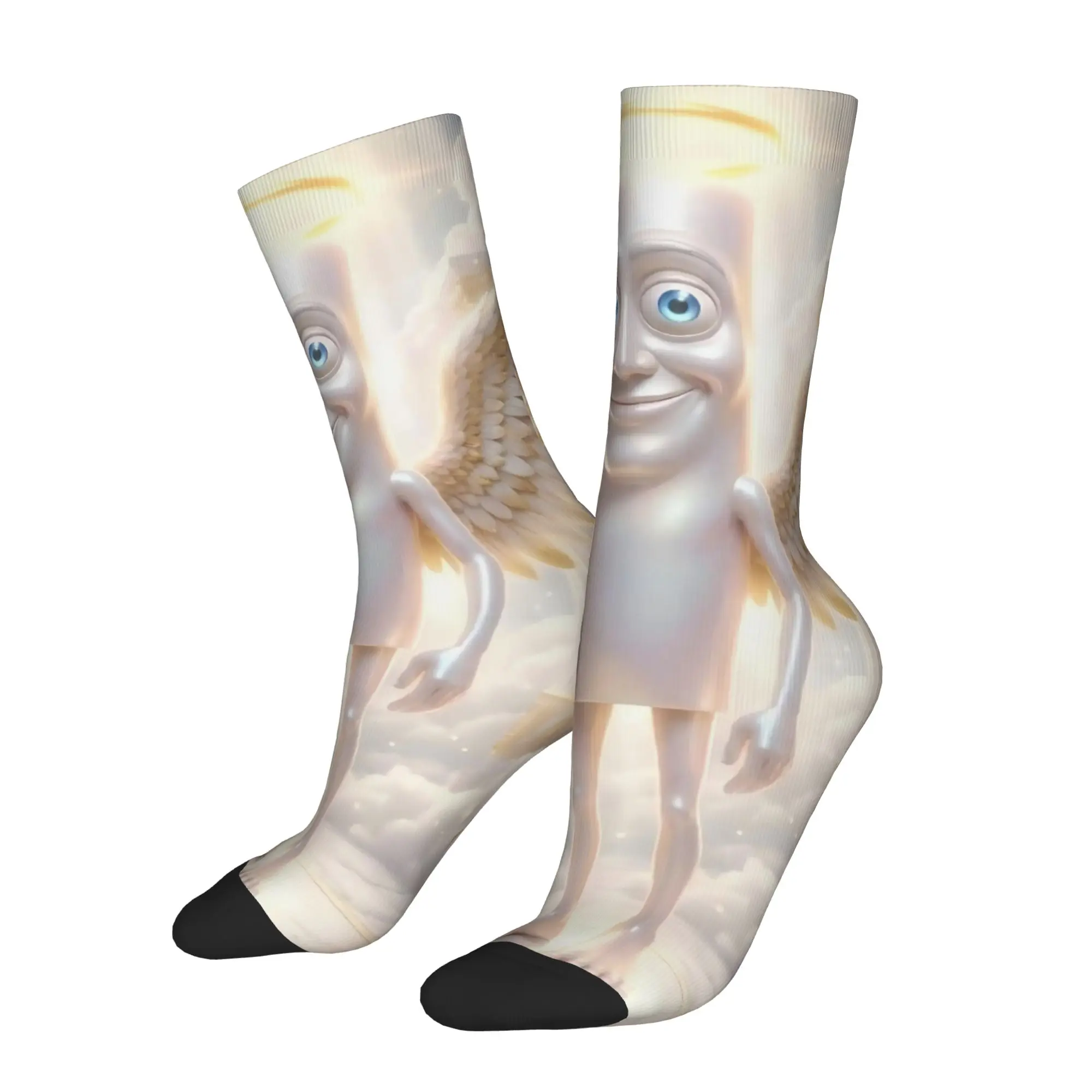 

Funny Sock Tung Tung Tung Sahur 19 Vintage Quality Pattern Printed Men Crew Socks Casual Men's Socks