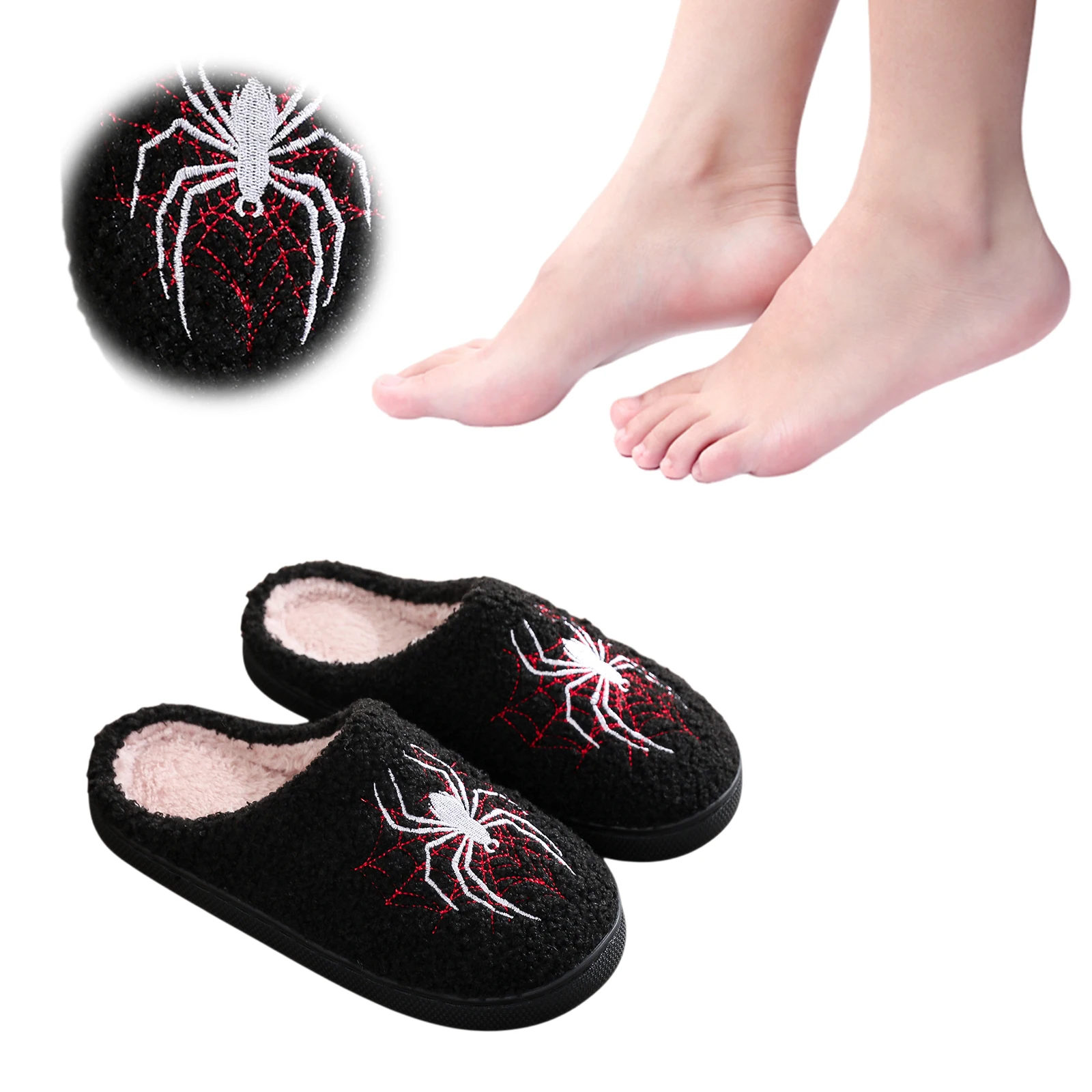 Halloween Spider Slippers, ant - Men Shoes For Winter recensie en prijs