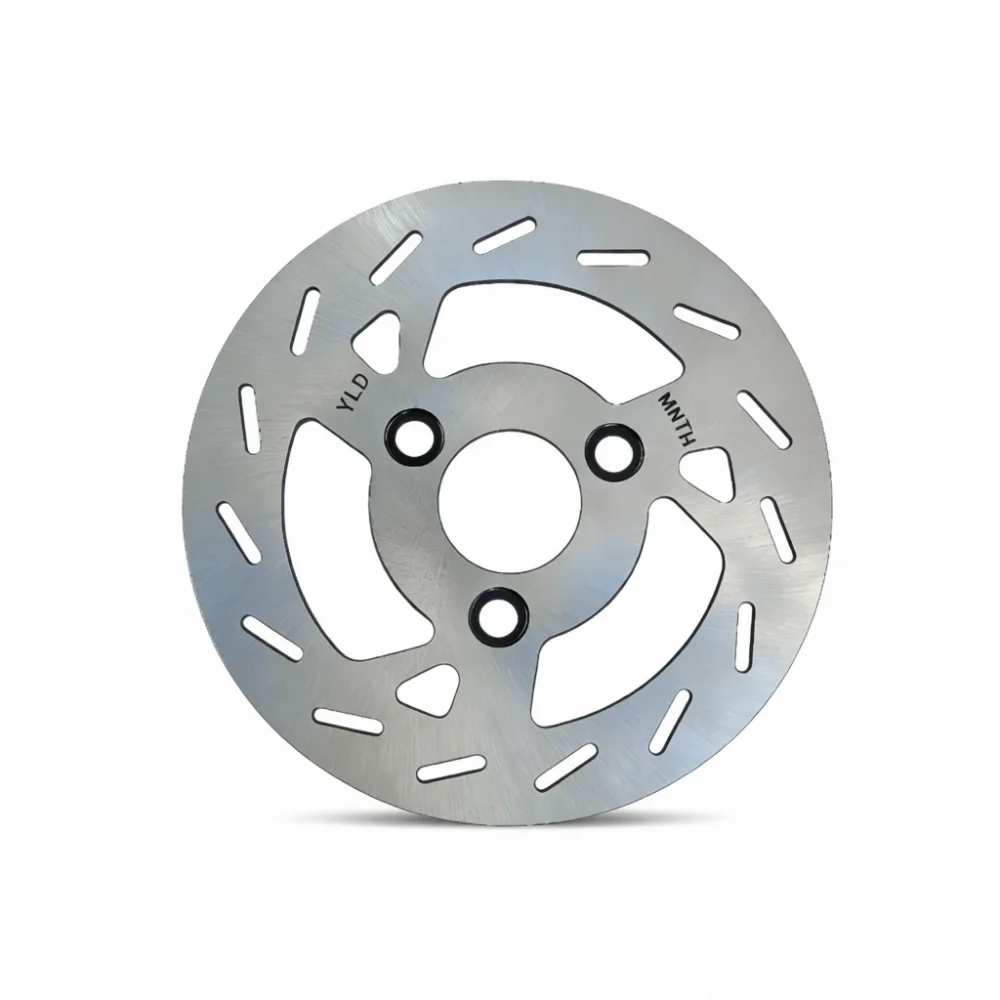 180mm E Bike Disc Brake Rotor 58mm Hole Spacing Quiet Performance Heat Resistant Stainless Steel Cycling Braking Accessory