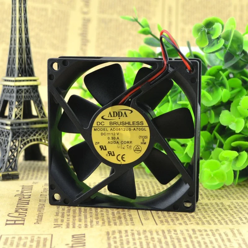 AD0812US-A70GL 8025 8cm Chassis Fan/Power Supply Fan 0.3a