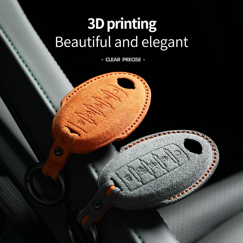 5 Button Car Key Case Cover Shell For Nissan Patrol Y62 Altima Maxima Remote Keychain Accessories