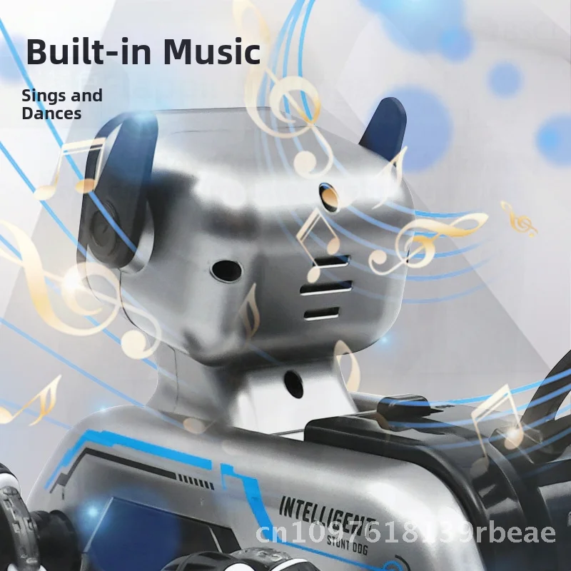 Jouet mécanique de cascadeur à huit roues télécommandé pour enfants, Robot Intelligent pour animaux de compagnie avec geste d'escalade par Induction